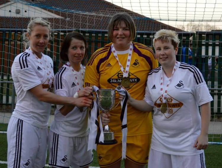  Pembrokeshire girls help Swans seal cup success